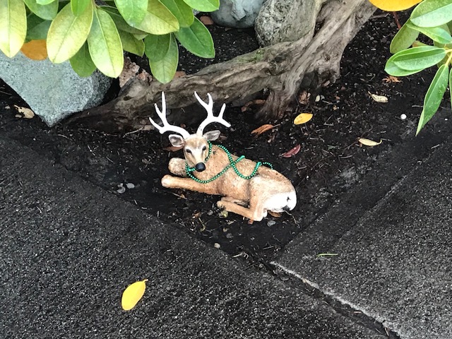 Deer statue